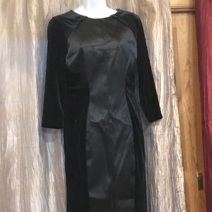 Eva mended black evening gown